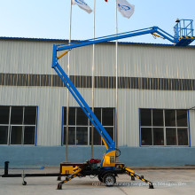 Hot sale !!man drive battery type articulated lift aerial platform